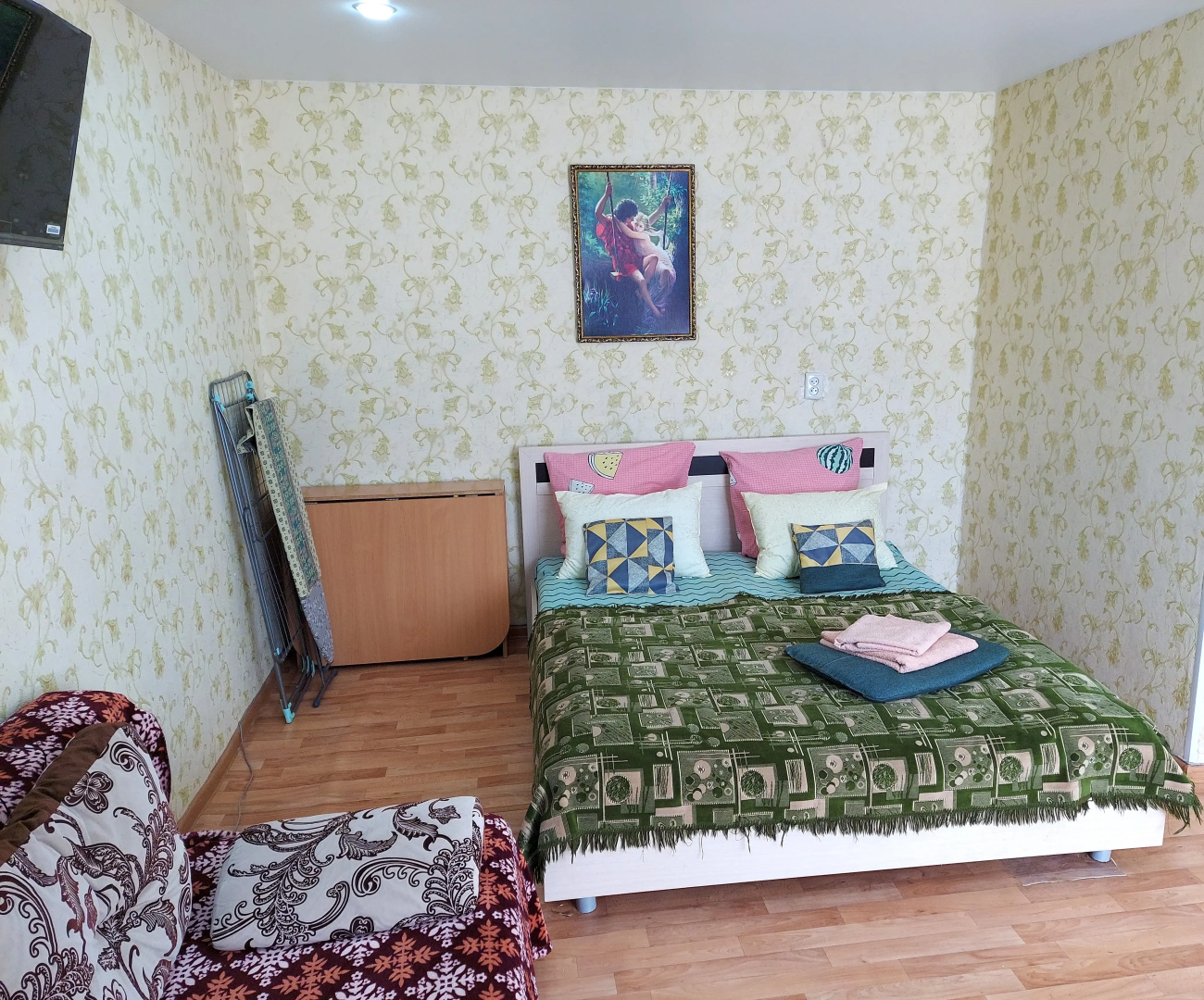 Квартира Большая однушка в центре рядом с парком, горбольницей, ФОКом и вузами
