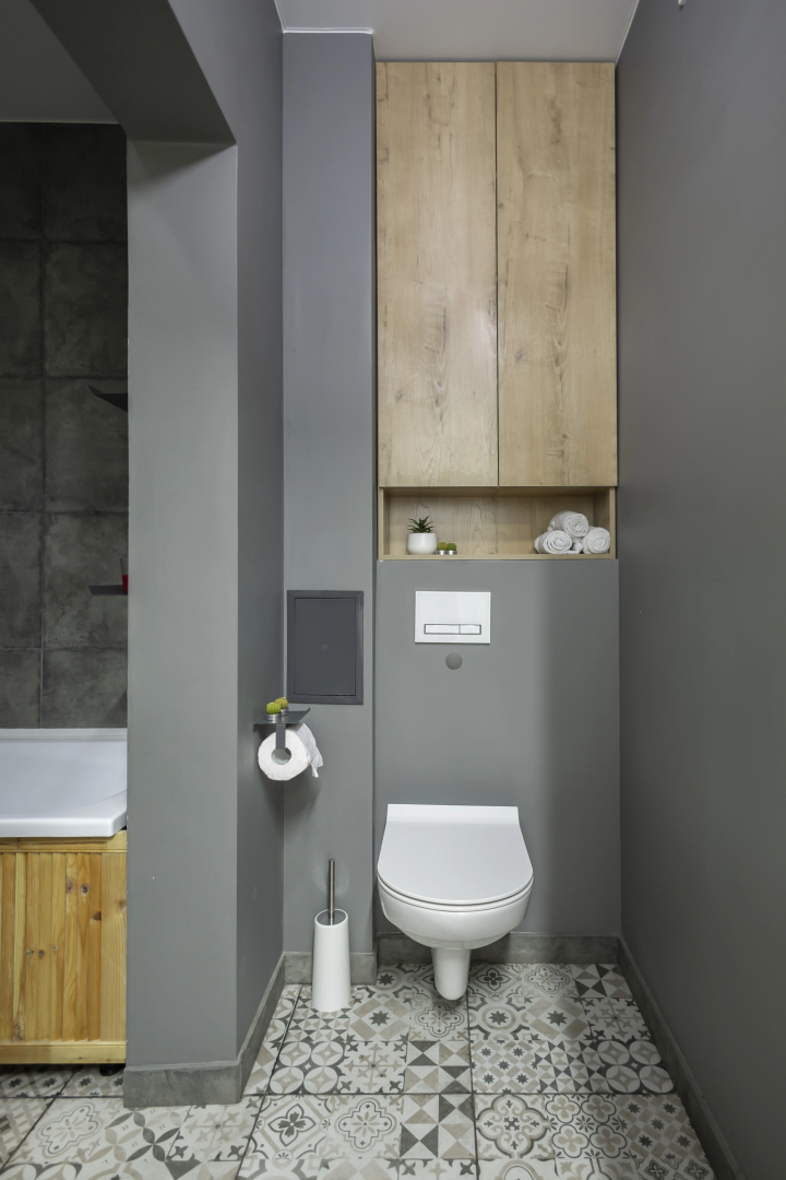 Квартира Grеy-Studiо c видом на Aнгaру