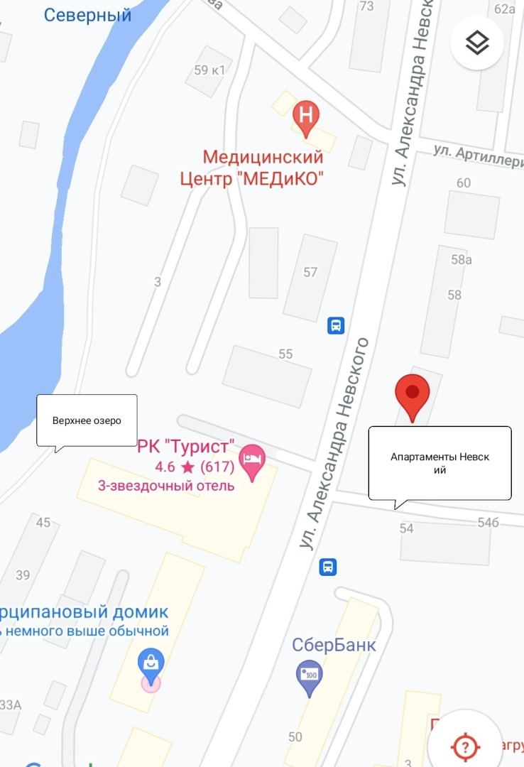 Квартира Невский -Верхнее озеро