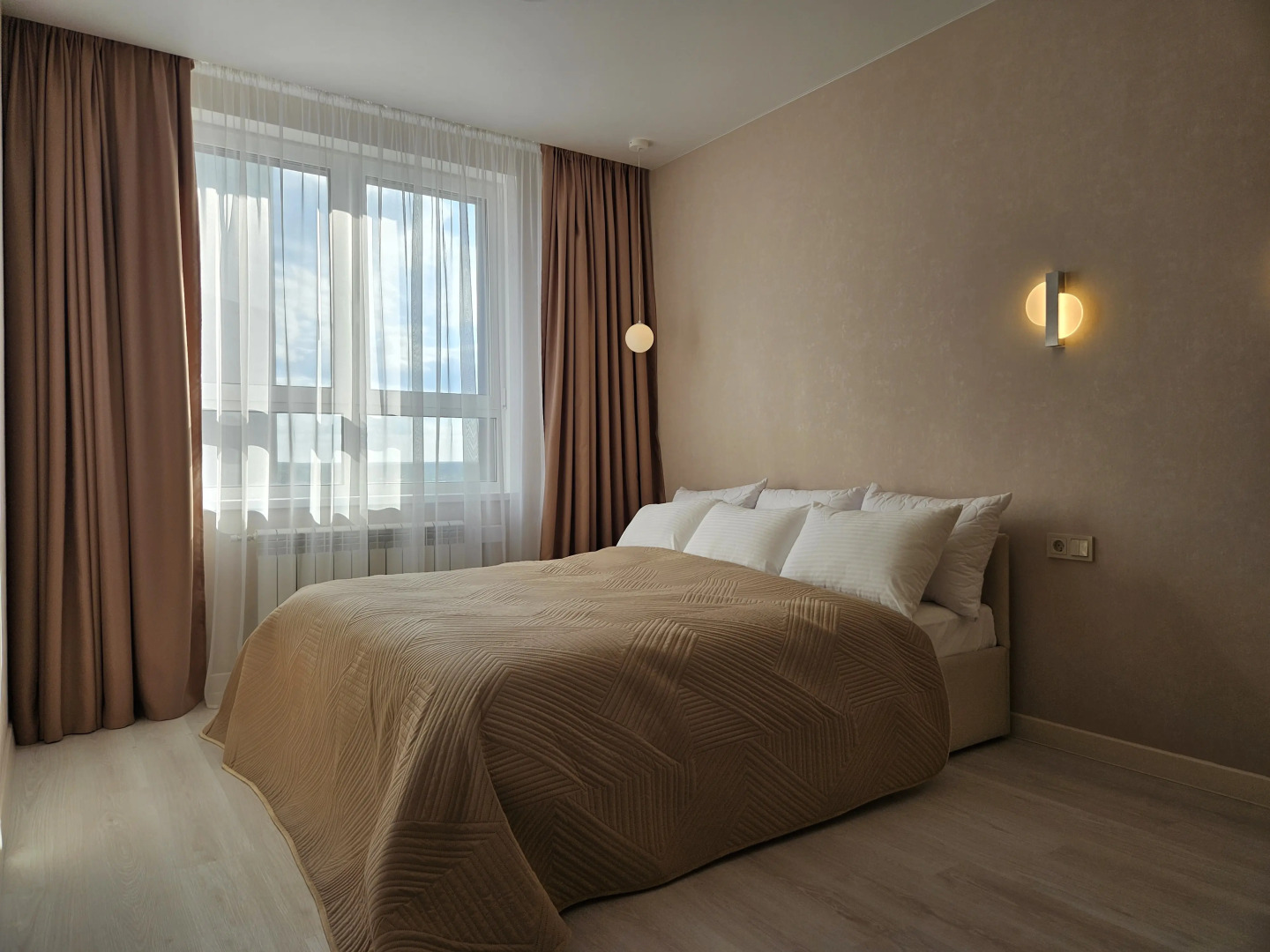 Квартира Апартаменты с Джакузи и видом на закат