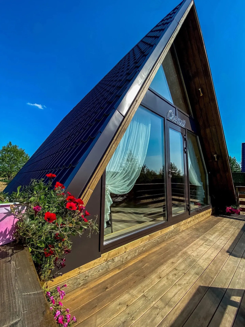 Частный дом Синий на улице Речная 21