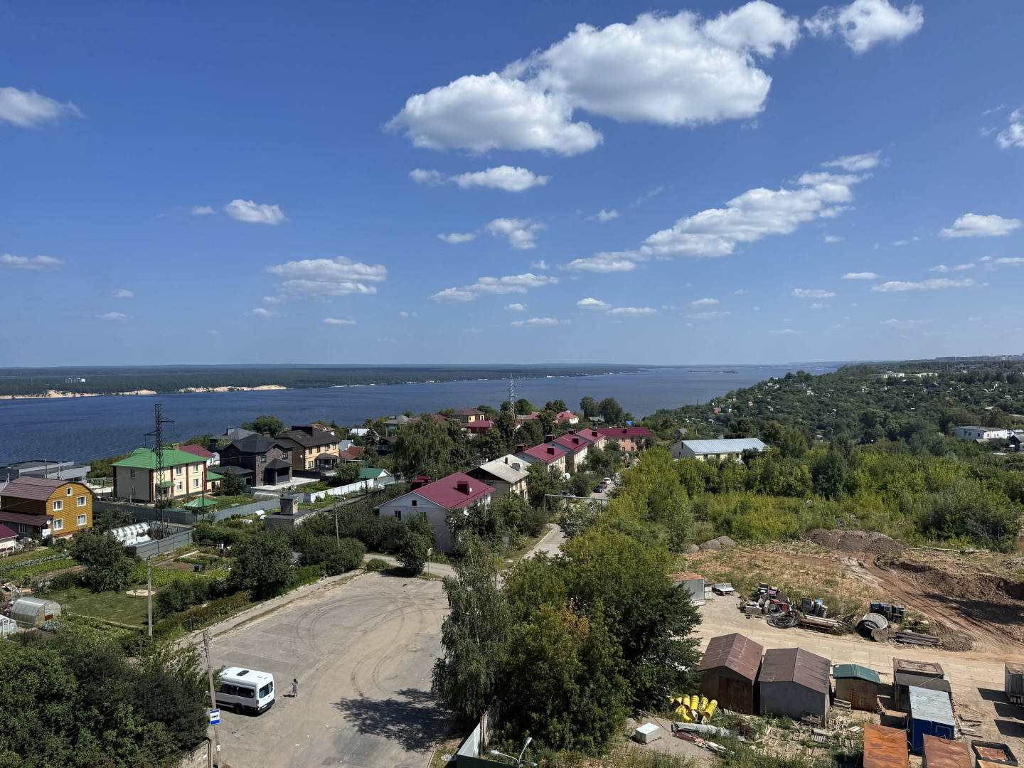Квартира Новая 1-комнатная квартира с видом на Волгу
