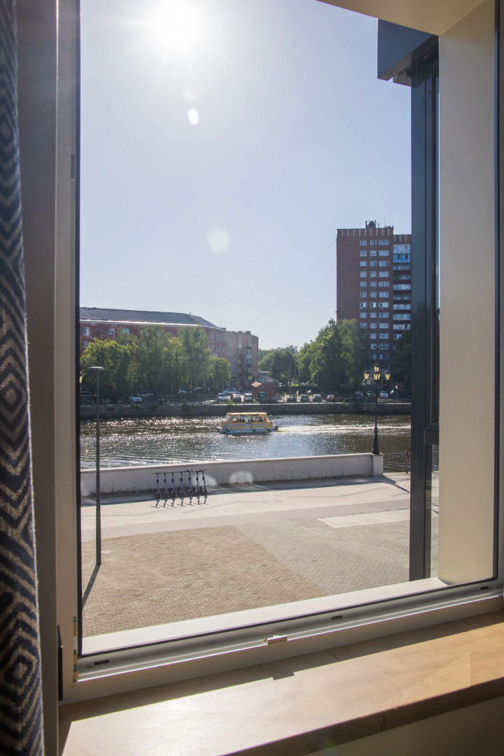 Квартира Апартамент С ВИДОМ НА РЕКУ в ЖК Рыбная Деревня