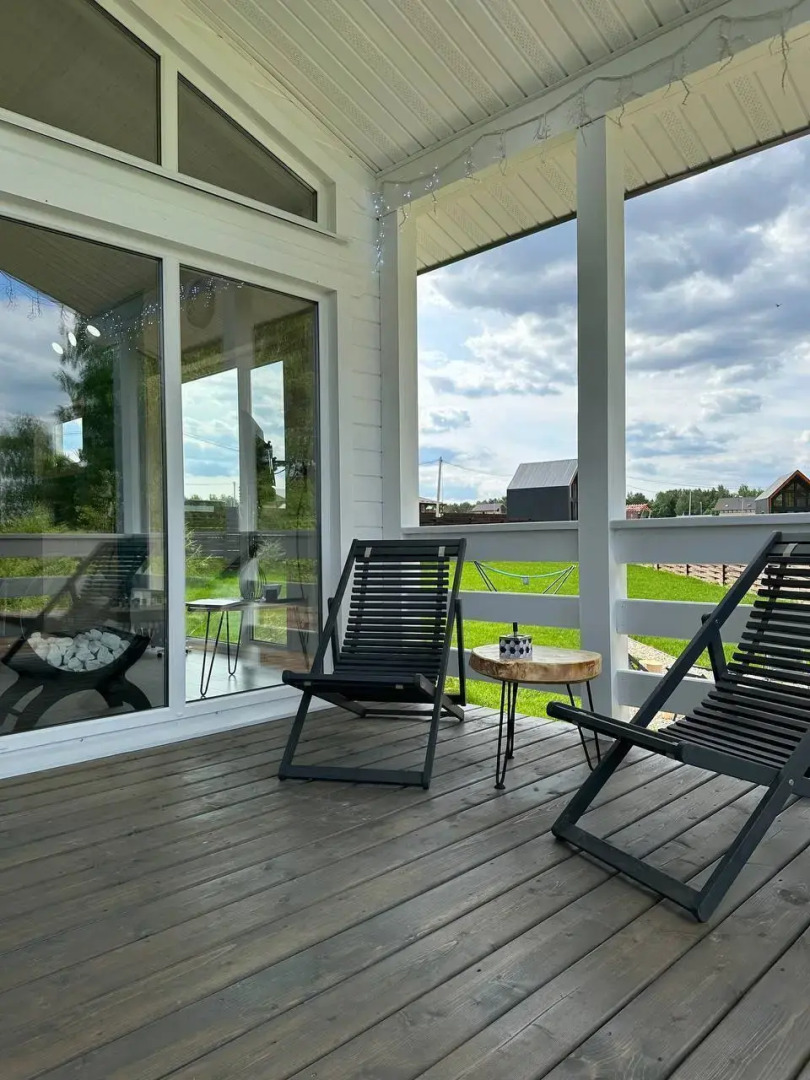 Частный Дом панорамный у леса и озера с сауной и купелью