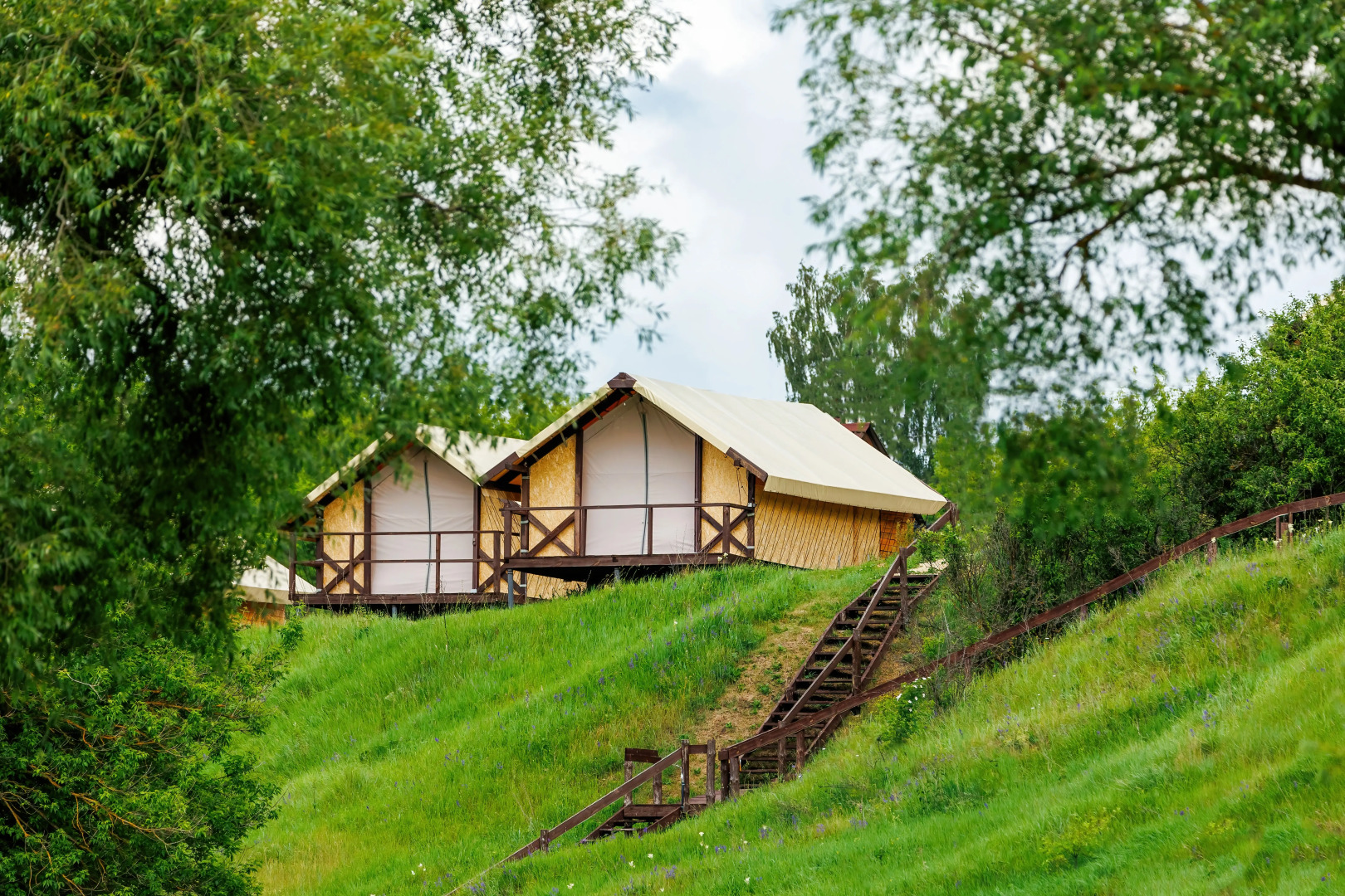 Глэмпинг Сплав стихий