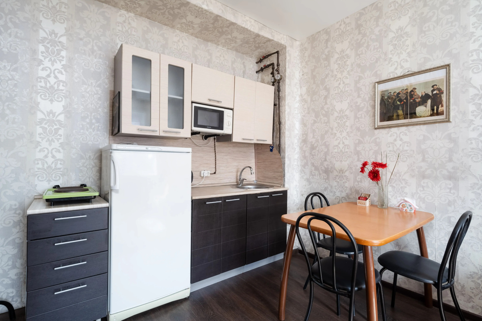 Апартаменты для 4 гостей в Центре Новосибирска