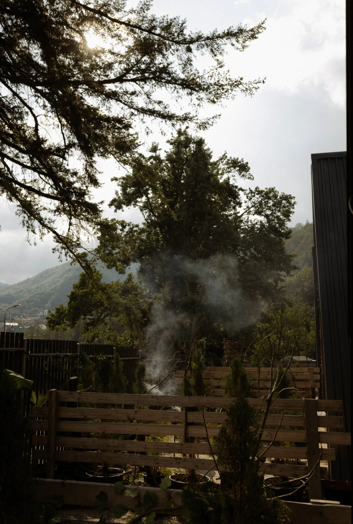 Частный дом Экосказка с видом на горы