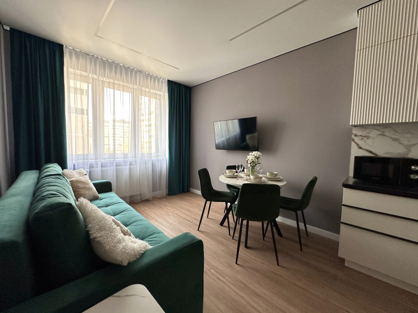 Апартаменты Двухкомнатные в ЖК Комфорт Класса рядом с Аквапарком Ривьера