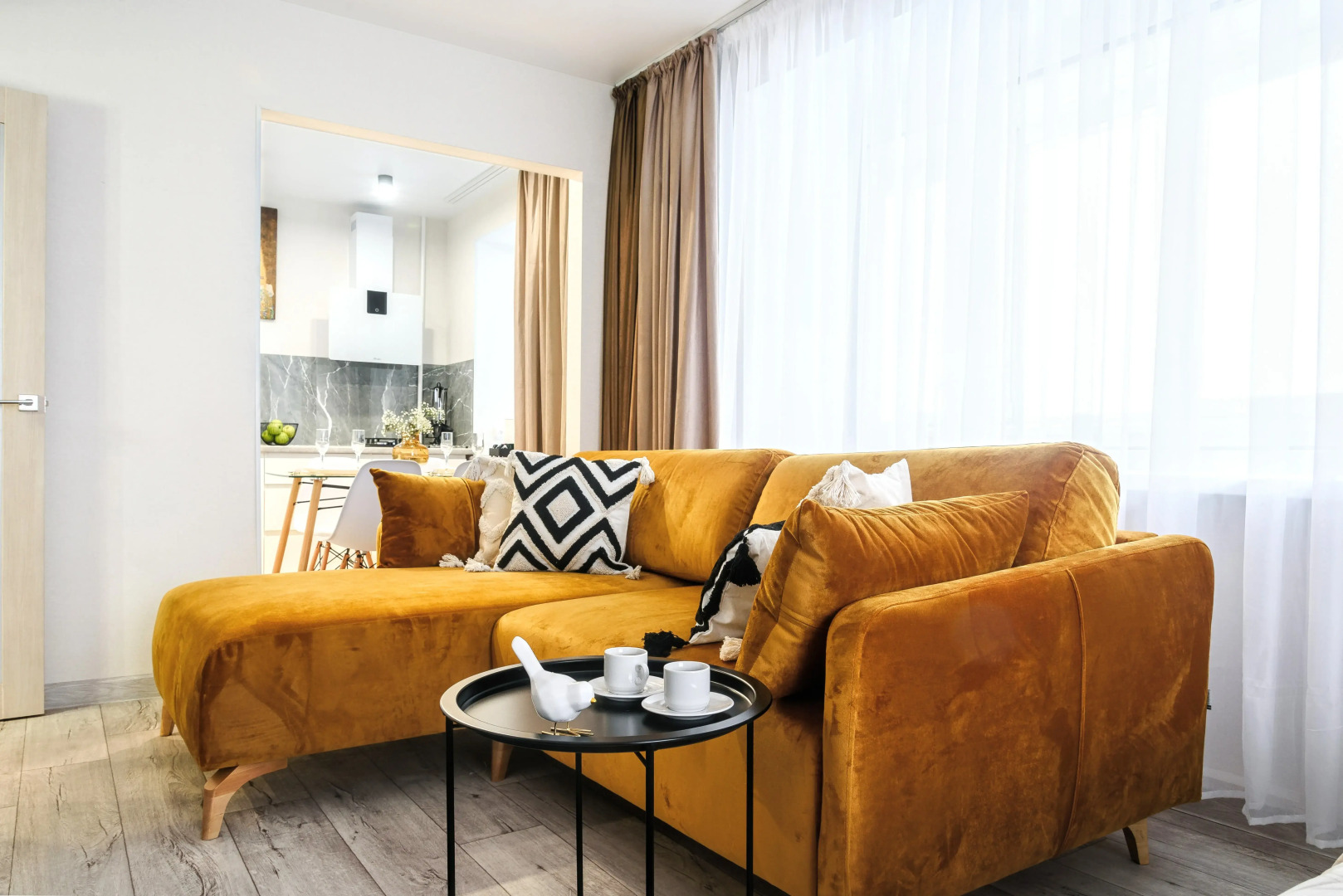 Квартира Атмосферная двухкомнатная для вас