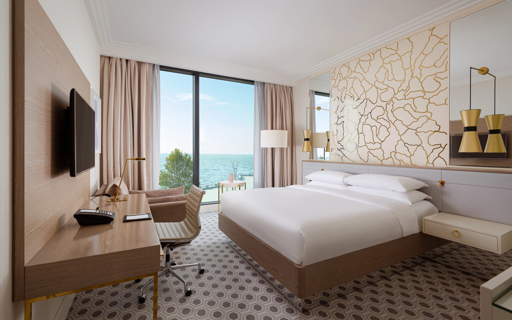 Отель Baku Marriott Hotel Boulevard