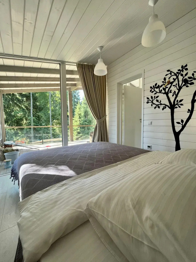 Частный дом с Джакузи и Баней у Леса и Озера