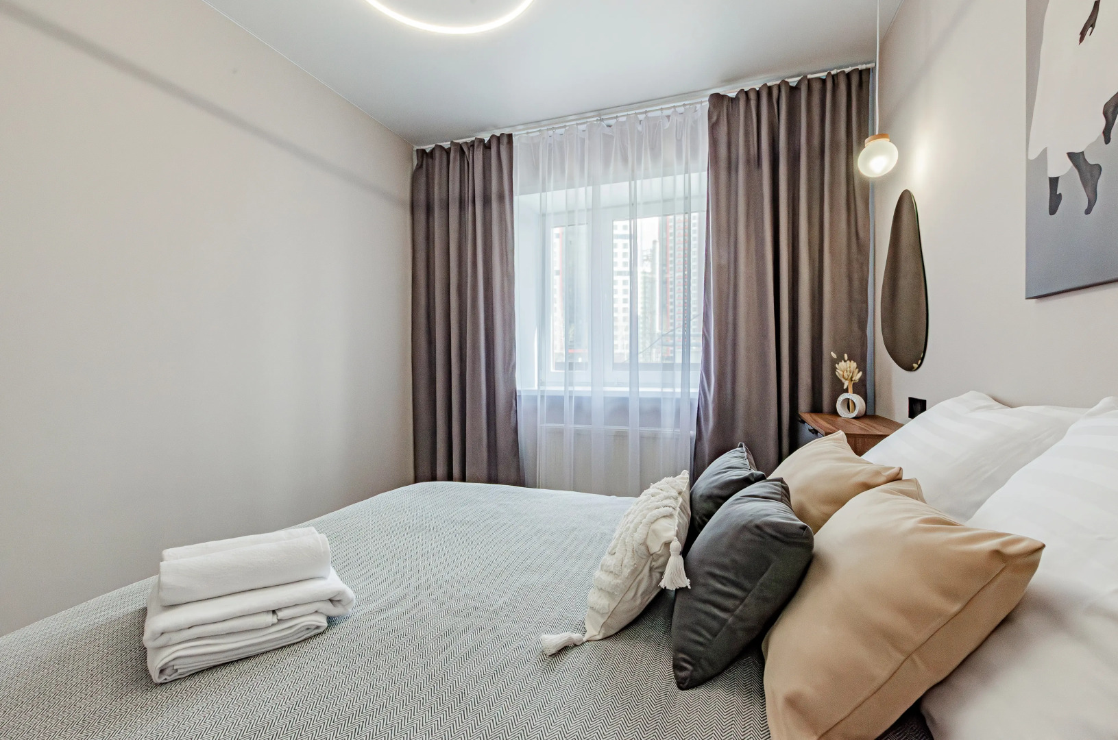 Апартаменты Горки-2 рядом с метро ТЦ и парком