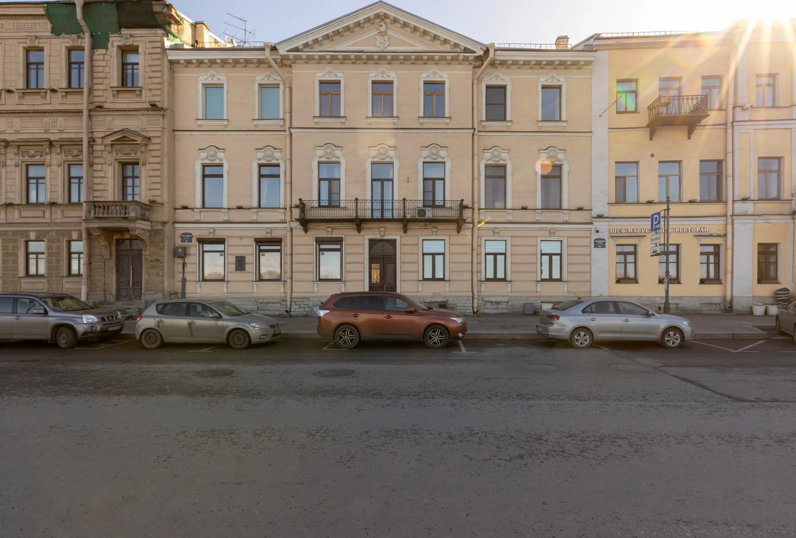 Апартаменты 4 с Панорамным Видом на Неву