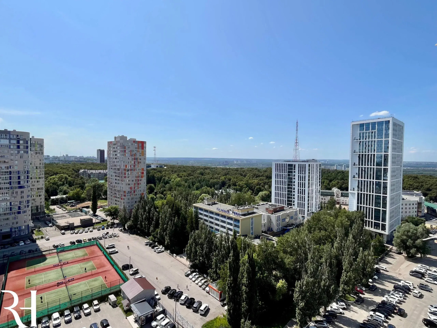 Квартира Уютная с видом на парк