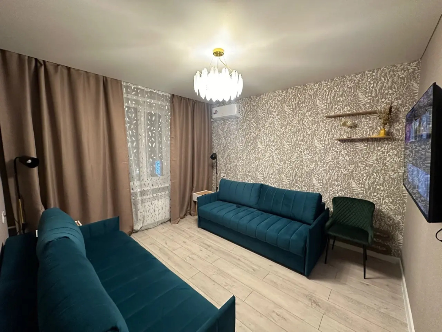 Квартира с дизайнерским ремонтом Cталинка