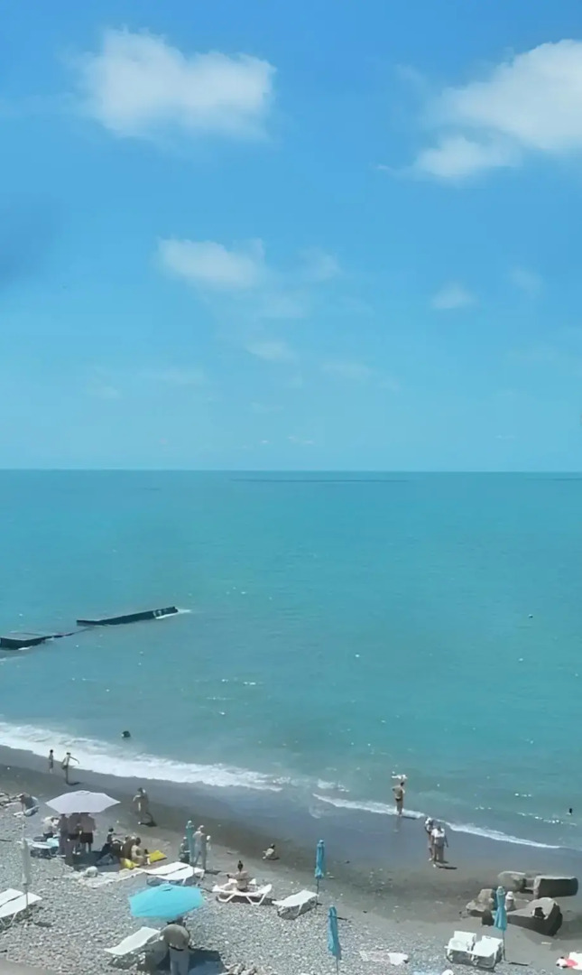 Двухкомнатная квартира у самого черного моря