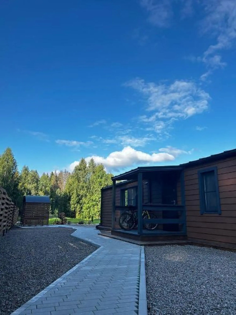 Частный дом MADERO BARN HOUSE с баней