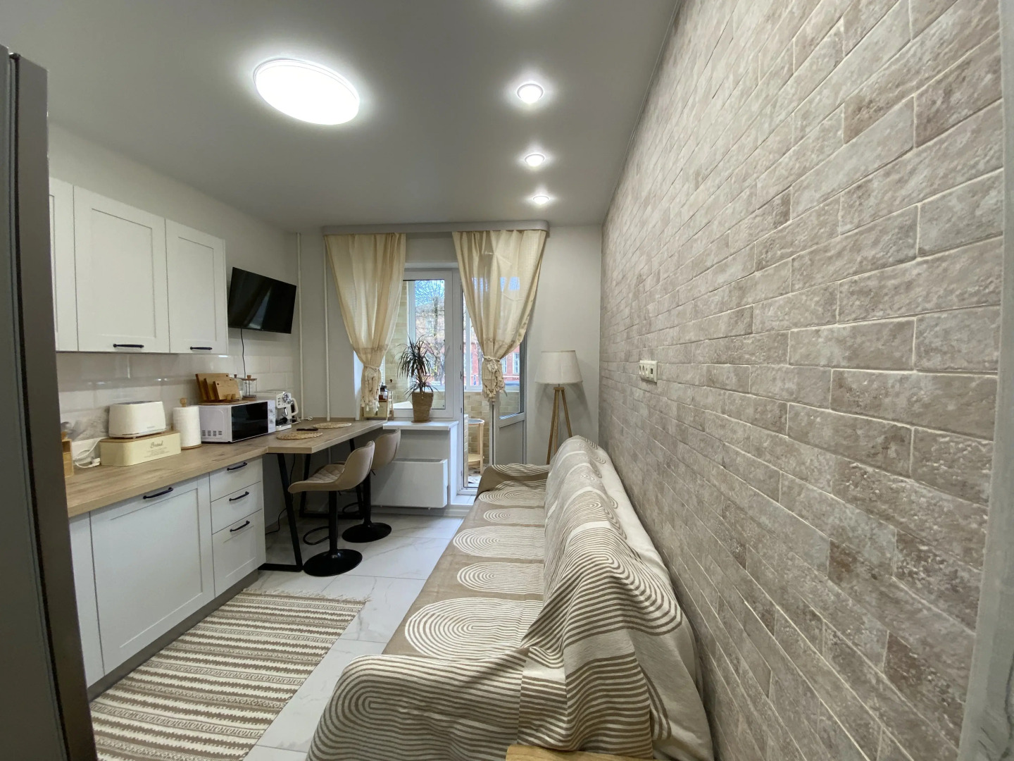 Квартира Апартаменты Сканди с Балконом