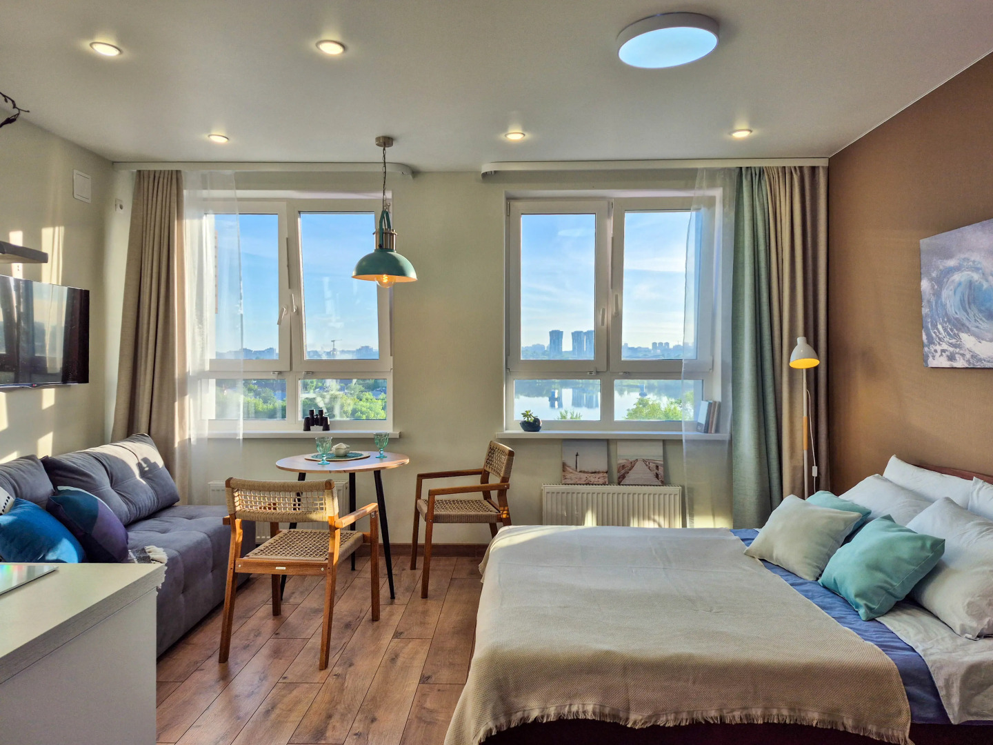 Квартира Студия с панорамным видом на озеро Сеть ЙоХоум