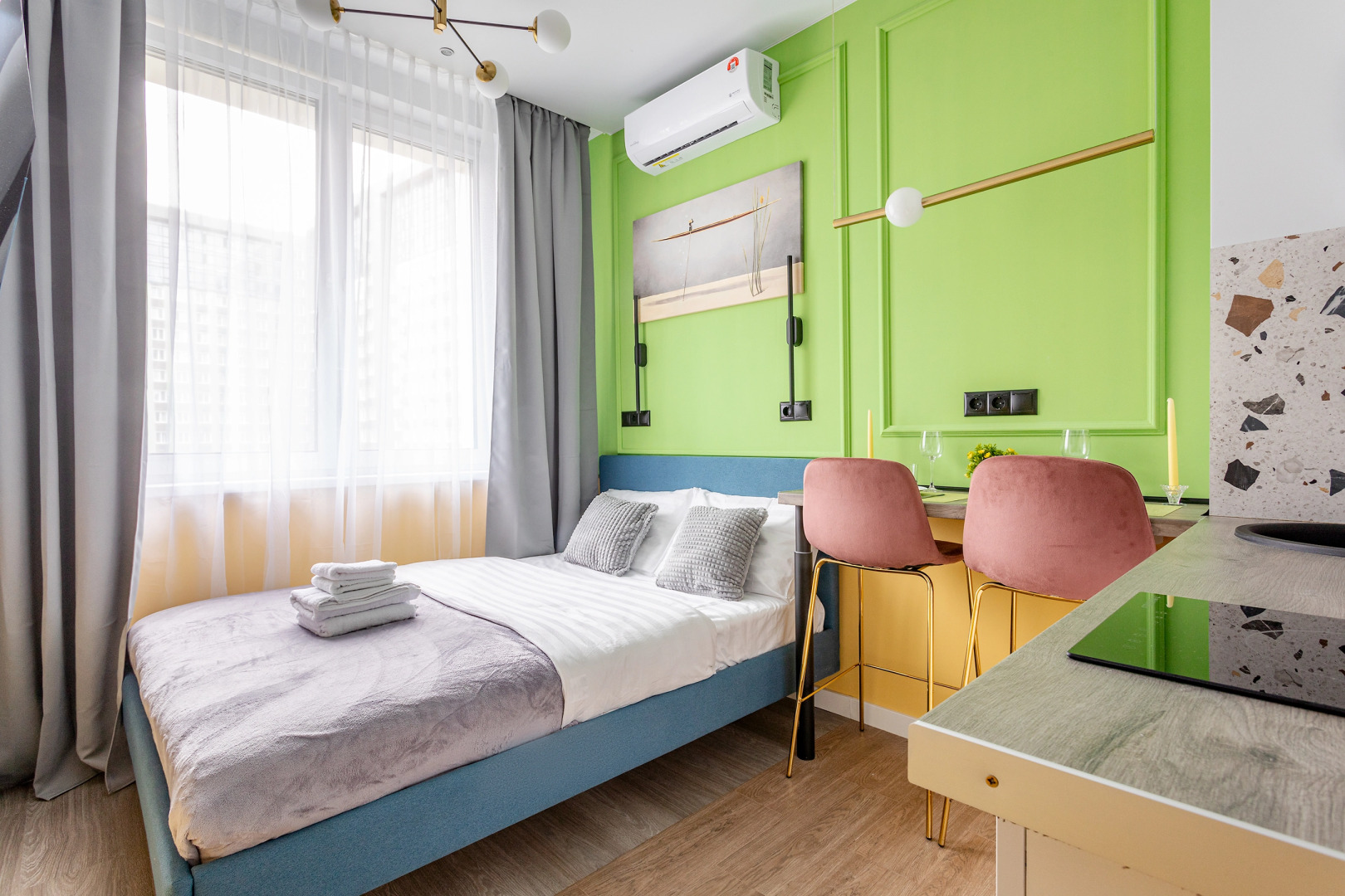 Апартаменты InHome24 Новые и Стильные Недалеко от Яузы