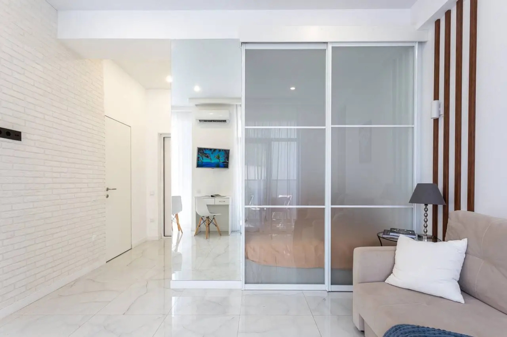 Апартаменты Фестивальный Lamare 2 с Балконом Рядом с Парком Дендрарий