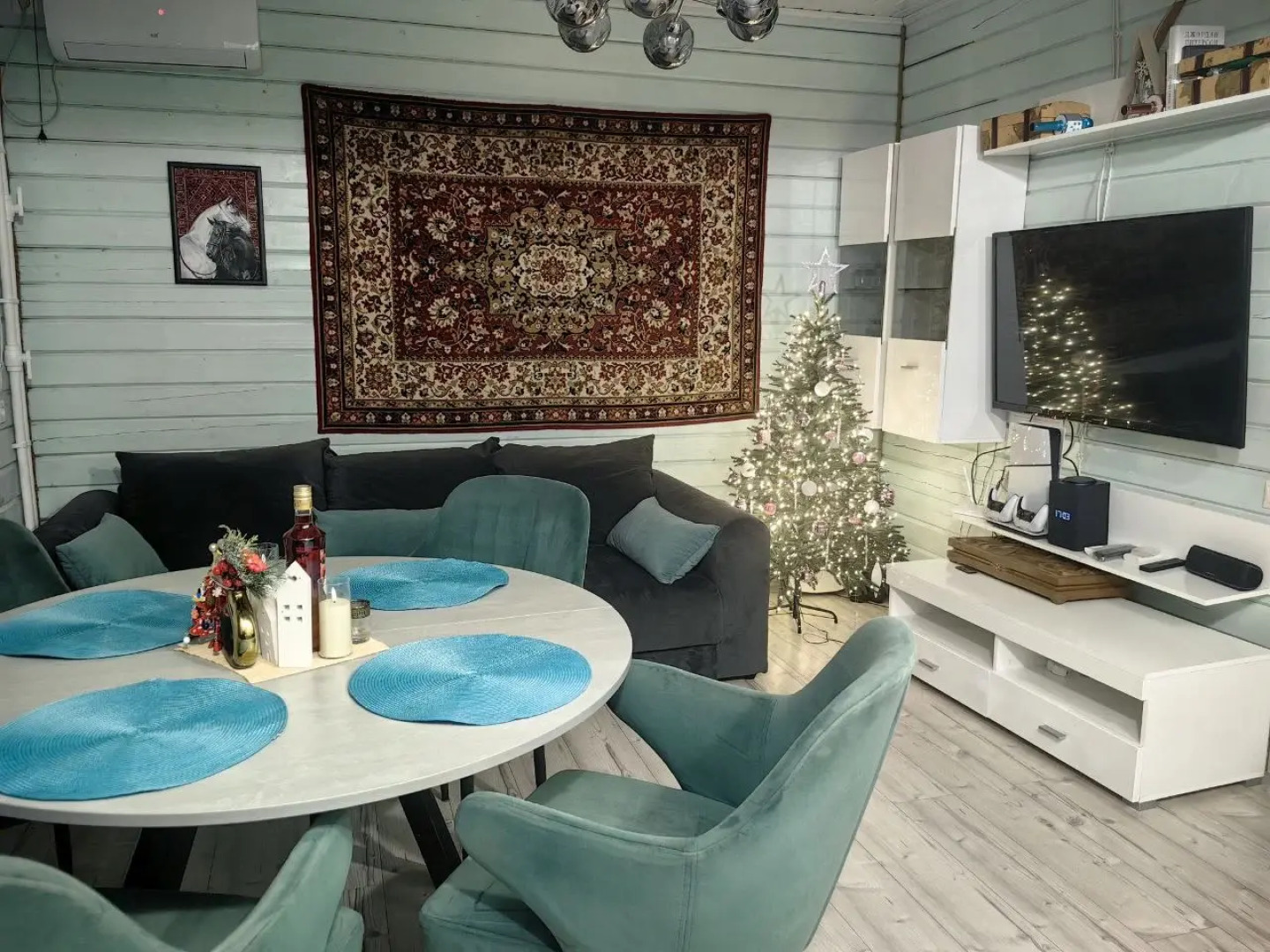 Частный дом Семейный большой дом с баней