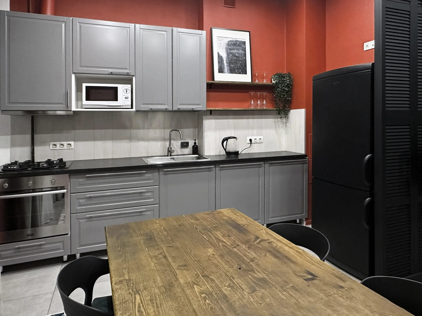 Квартира в центре с проектором и видом на парк