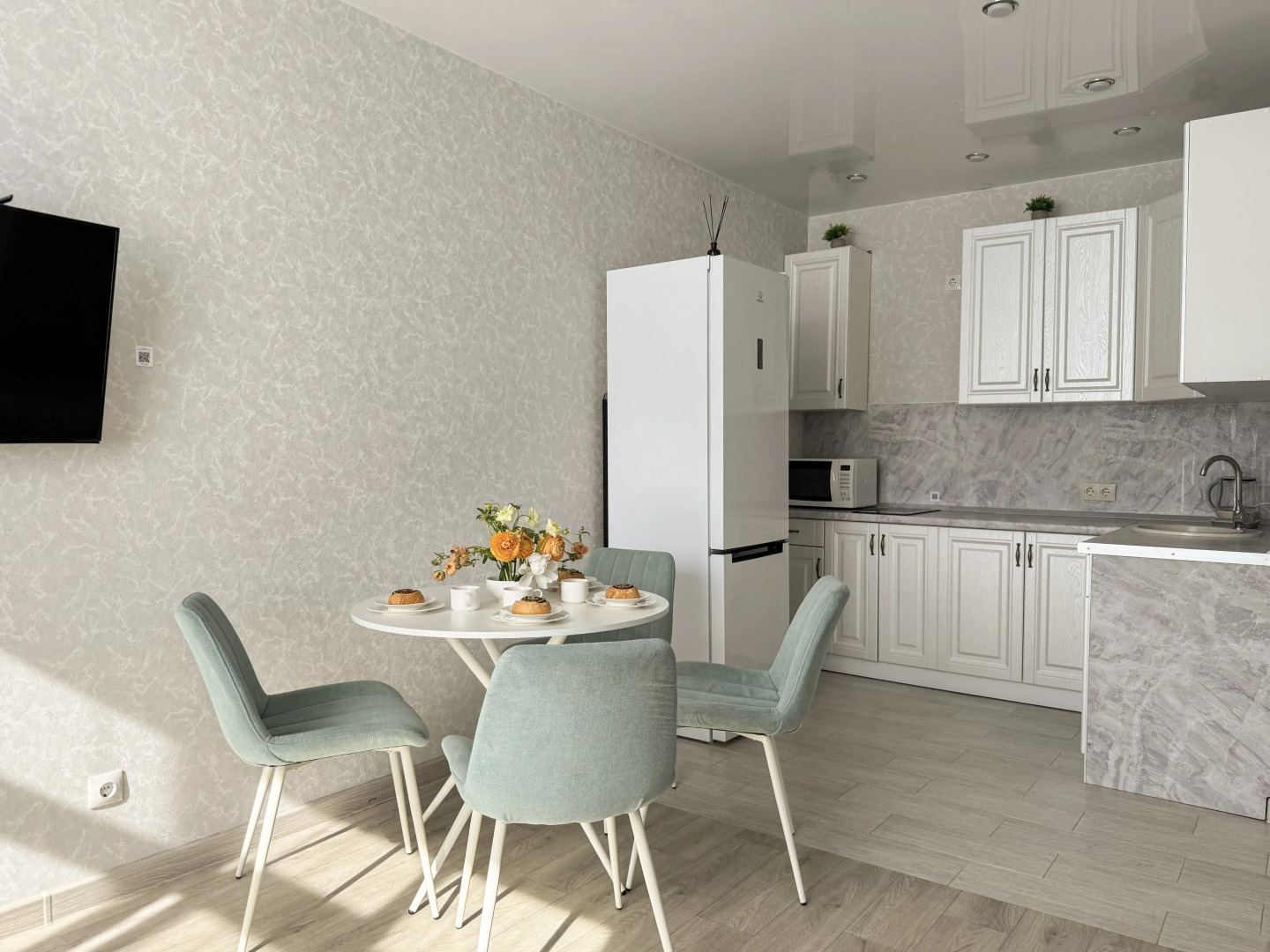 Квартира Уютная квартира с большой детской площадкой в самом сердце Тюмени