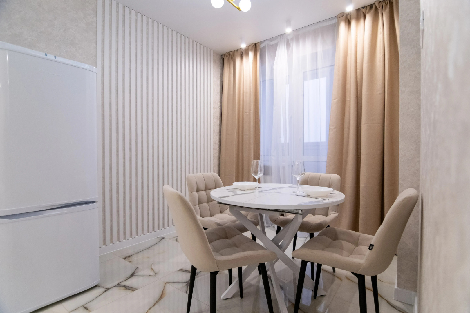 Апартаменты с новым ремонтом в новострое