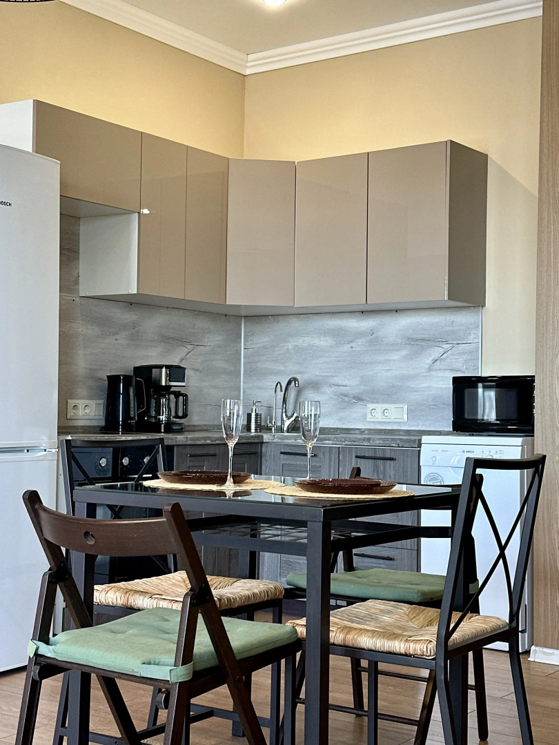 Квартира Happy Barcelona Квартира с Красивым Видом в Доме с Бассейном