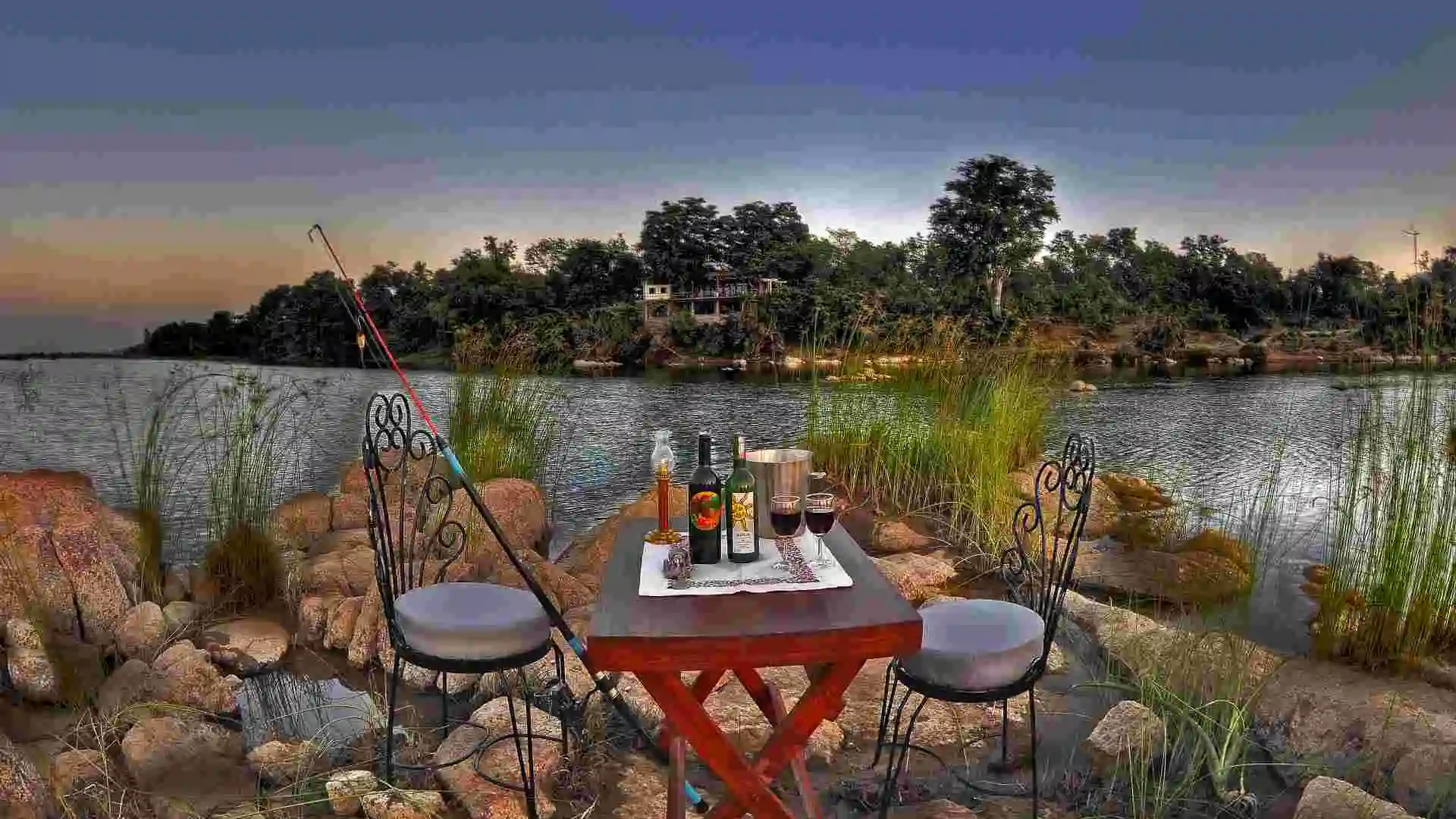 Жилое помещение Pugdundee safaris- Ken river lodge Panna