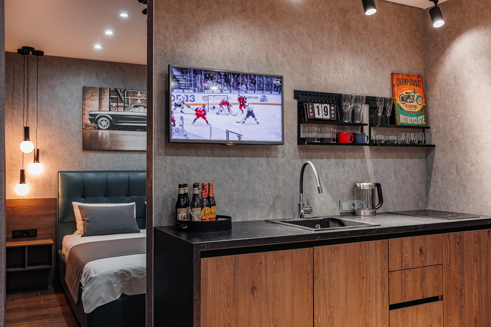 Апартаменты Гараж