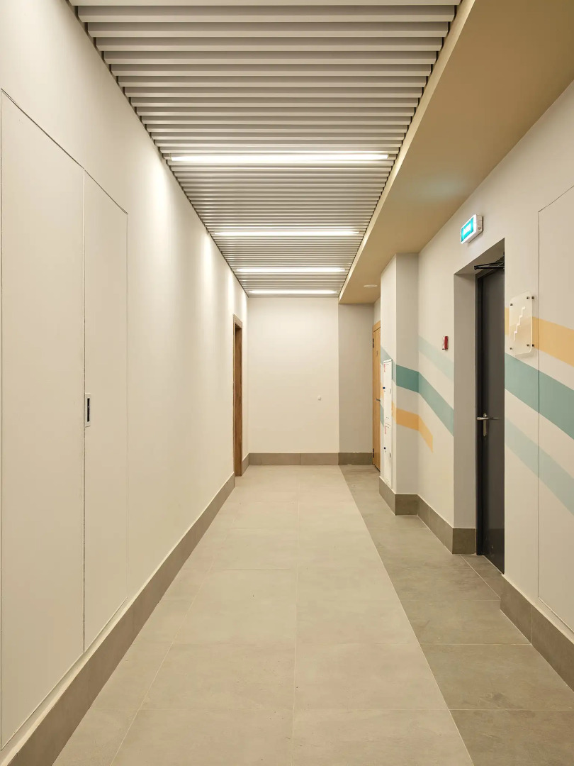 Апартаменты Уютная новая студия у метро Спартак