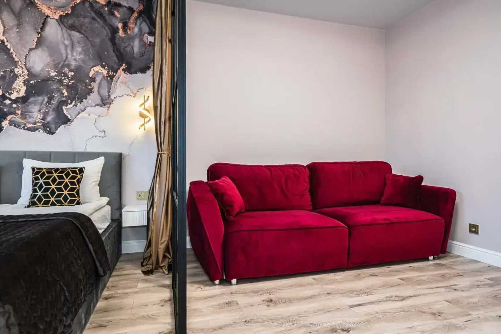 Апартаменты Crown39 - Strela - 2к №106: 71 м2, 2 этаж из 13