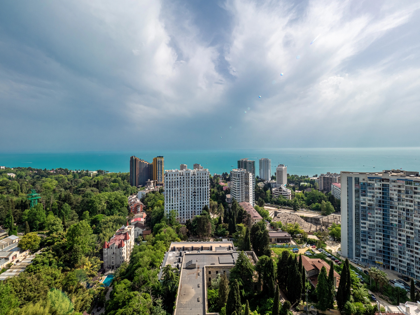 Квартира Дизайнерская с Видом на Море и Дендрарий