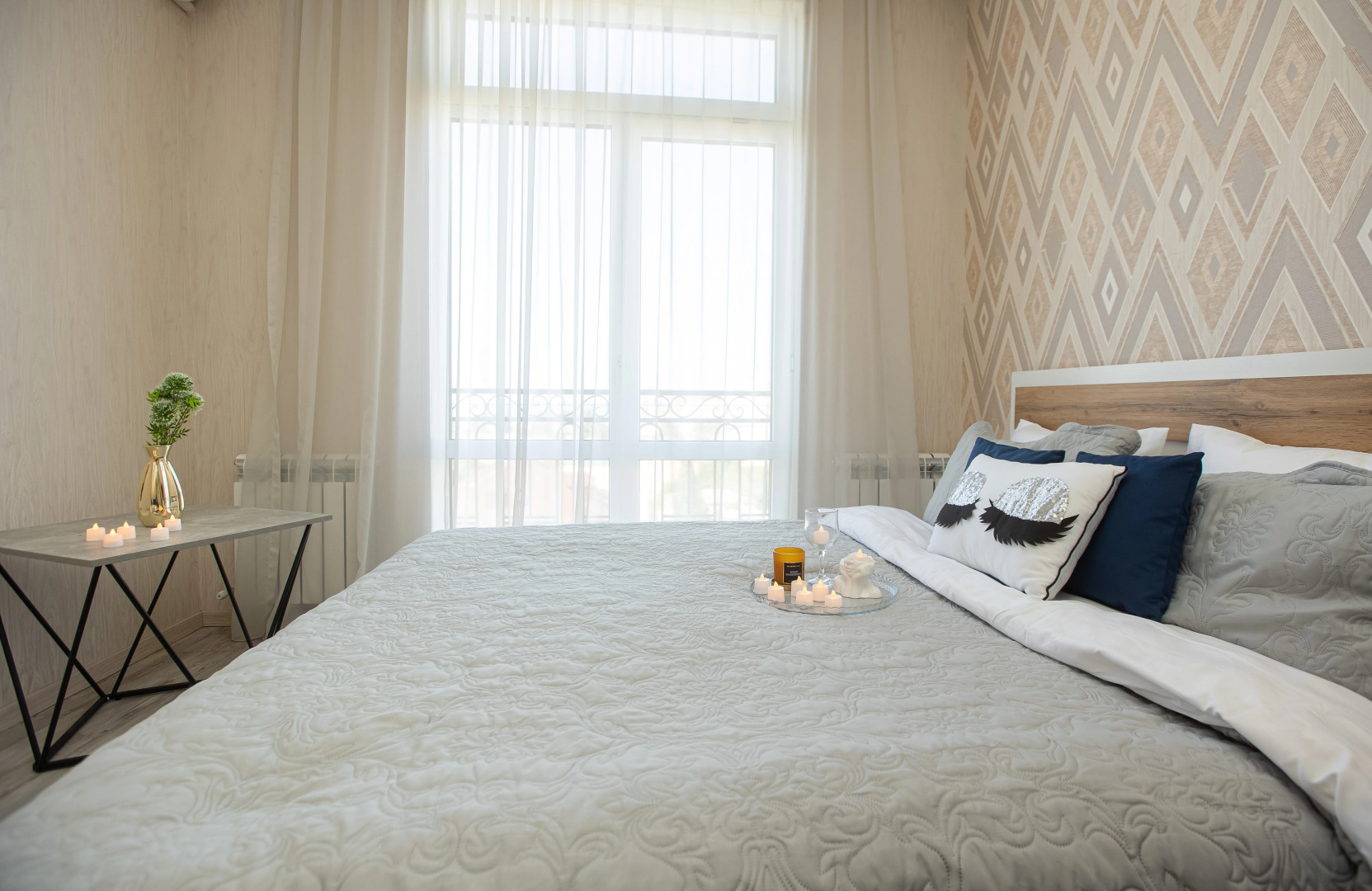 Апартаменты в центре с видом на город