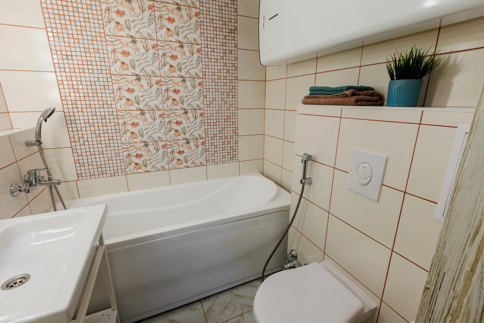 Квартира Двухуровневая с террасой для семьи