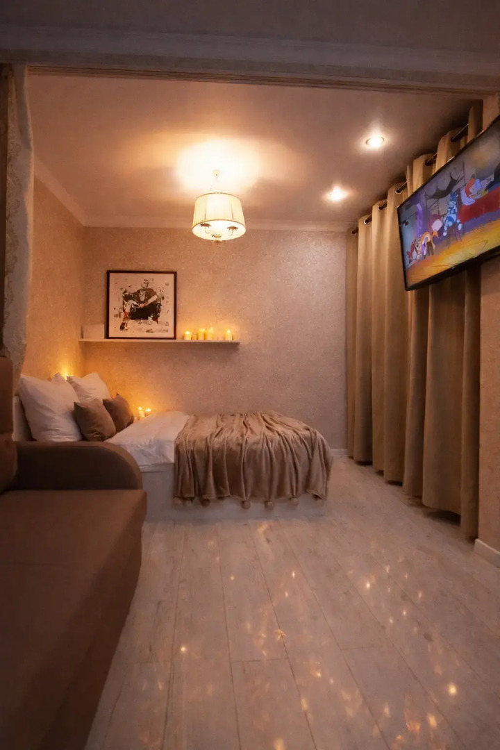 Квартира Комфортабельная студия с красивым видом на аллею Героев