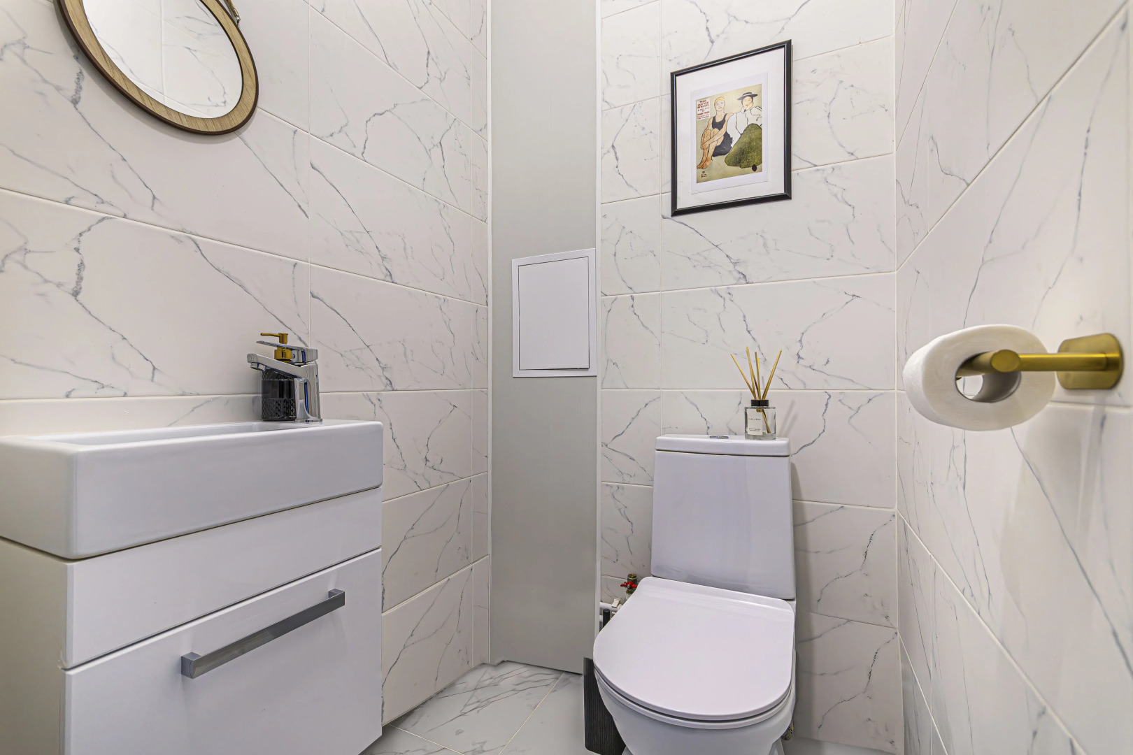 4flats MONOCHROME Квартира у набережной Невы в ЖК бизнес-класса