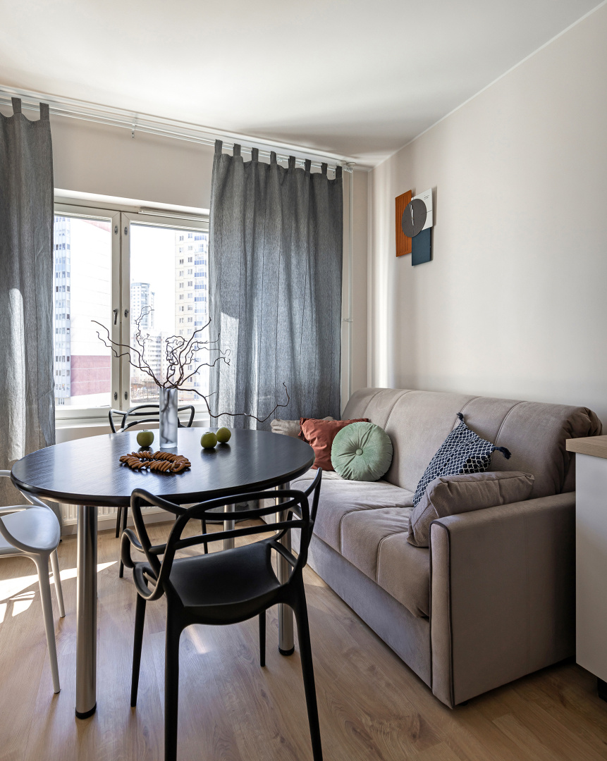Квартира у клиники МЧС Piter Apartments (парковка, кондиционер)