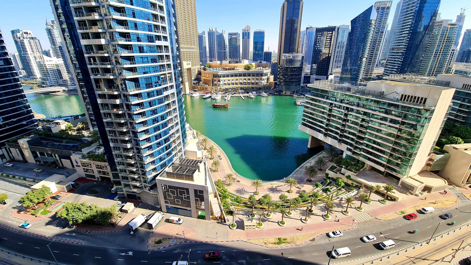 Апартаменты Marco Polo - High-rise 1BR Apt with Amazing Marina Views