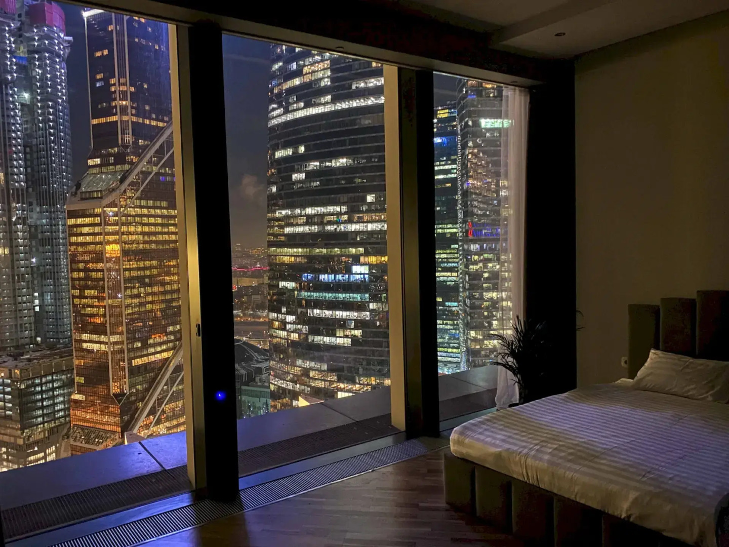 Апартаменты Москва Сити уютная Grand Studio с незабываемым видом