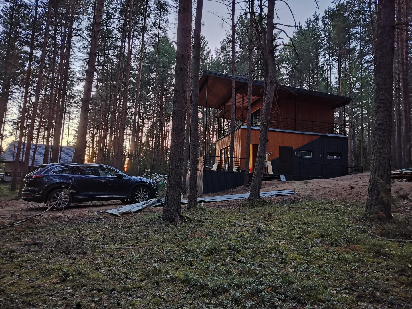 Частный дом Уютный красивый дом в лесу на озере Волго ( Селигер)