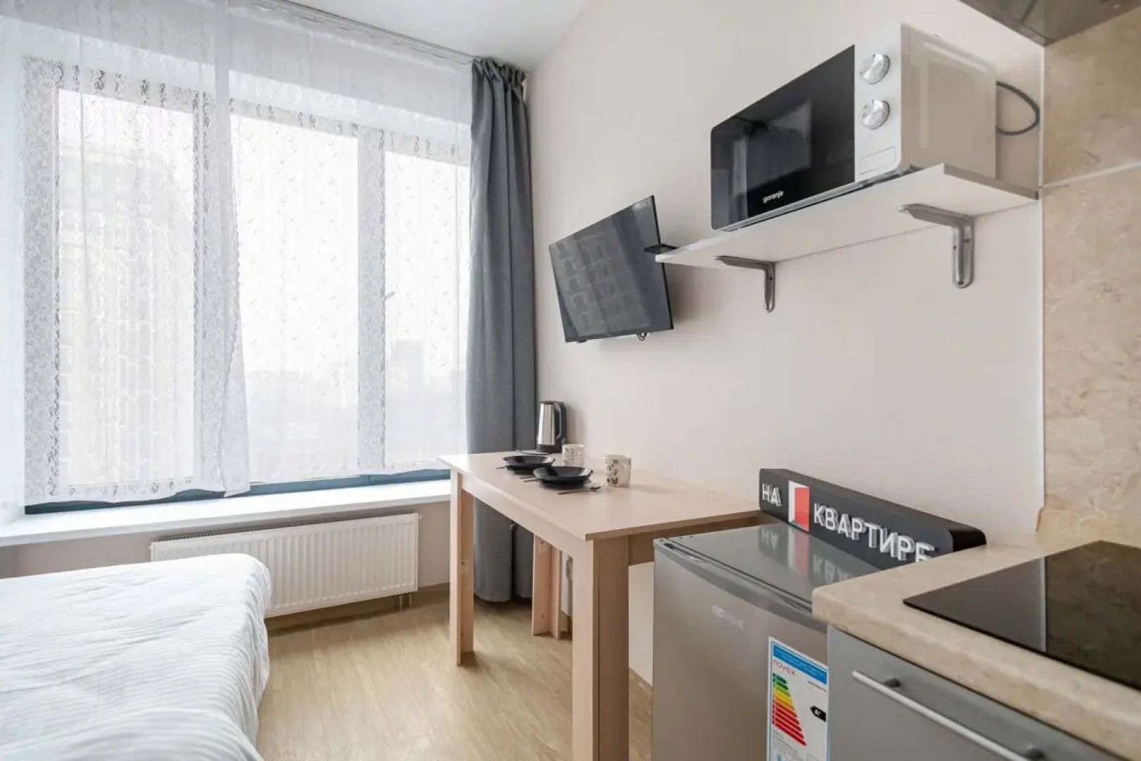 Апартаменты Студия на Алексеевской ЖК Серебряный Фонтан