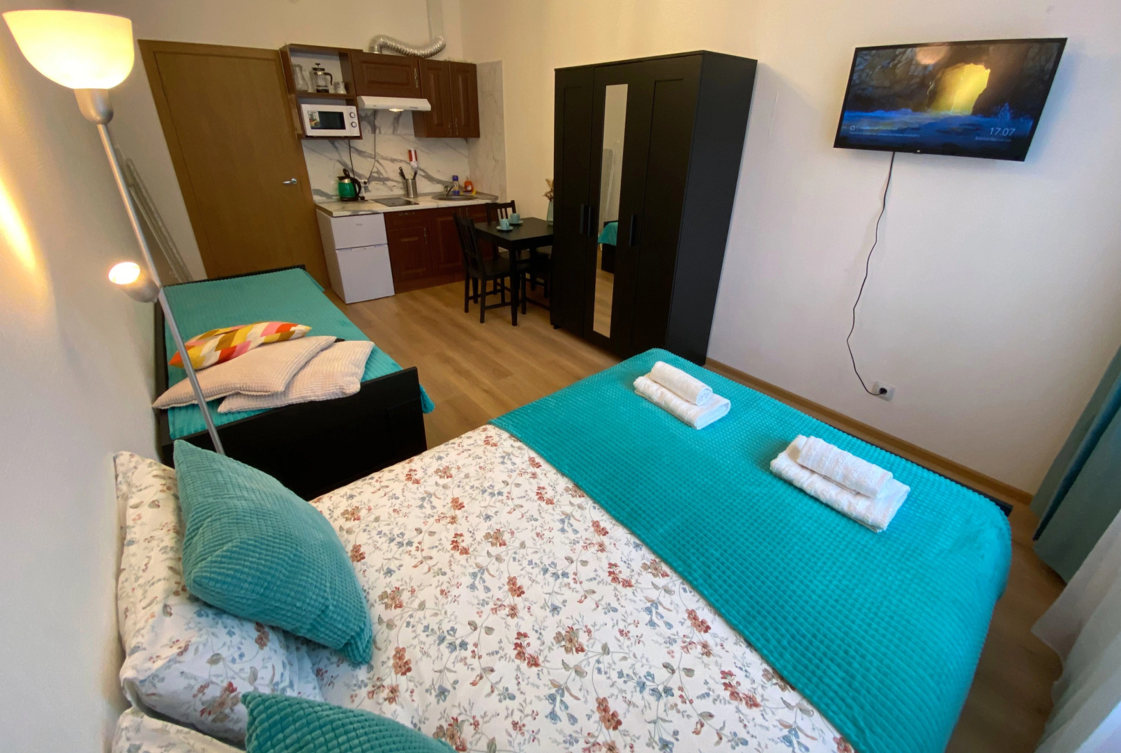 Квартира Студия Бирюзовая в поселке Песочном