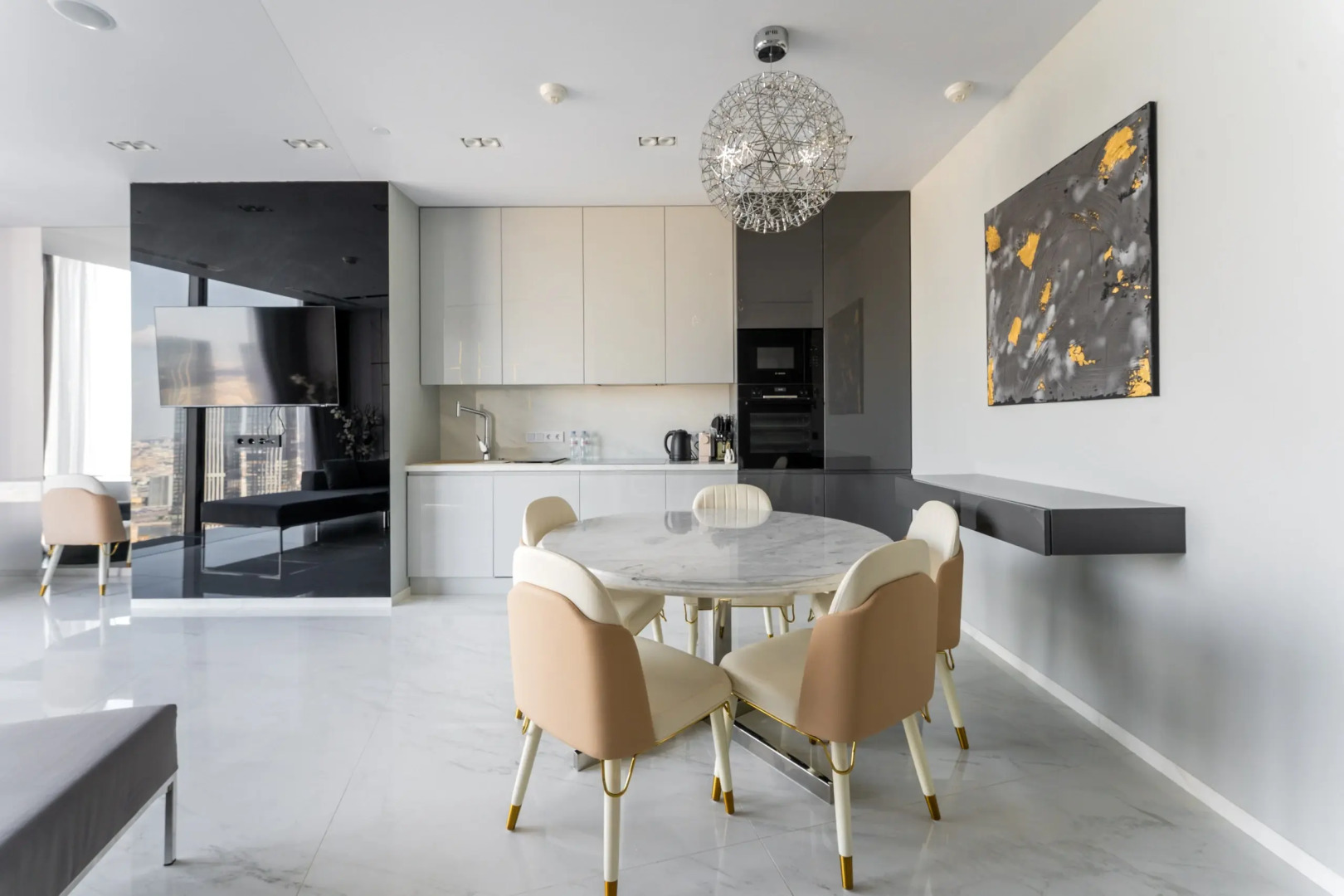 Апартаменты Комфортный апартамент на 73 этаже с гардеробной