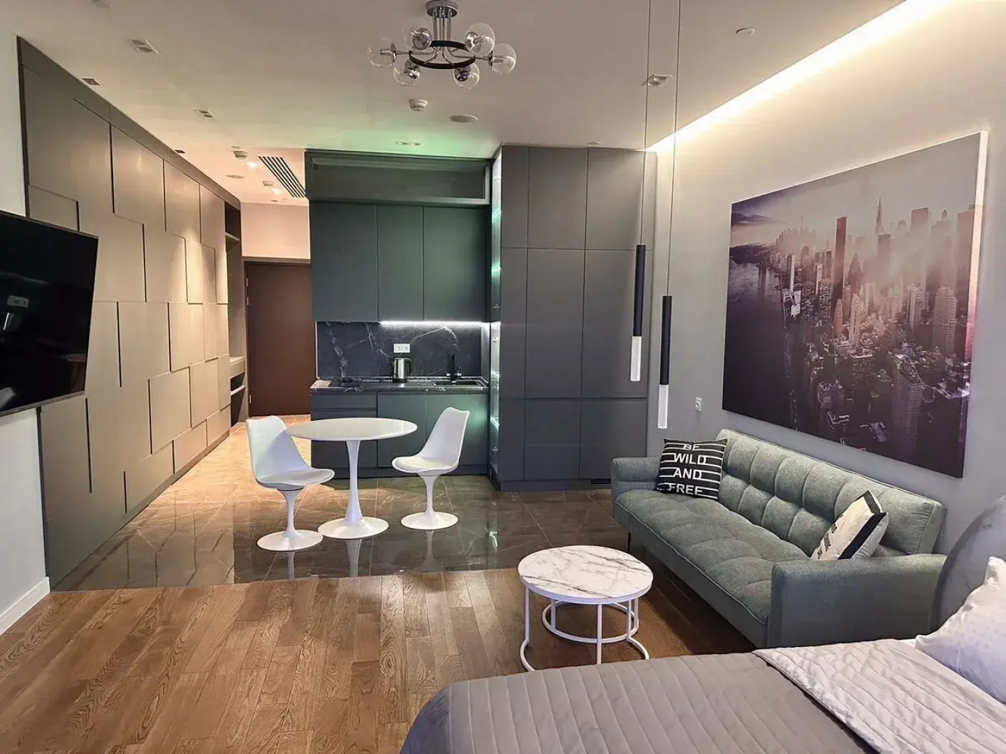 Квартира студия нa 77 этaжe башни Федерация Bоcток