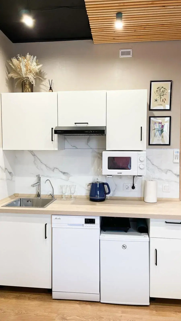 Квартира Современная и уютная студия с дизайнерским ремонтом в ЖК Самовароff