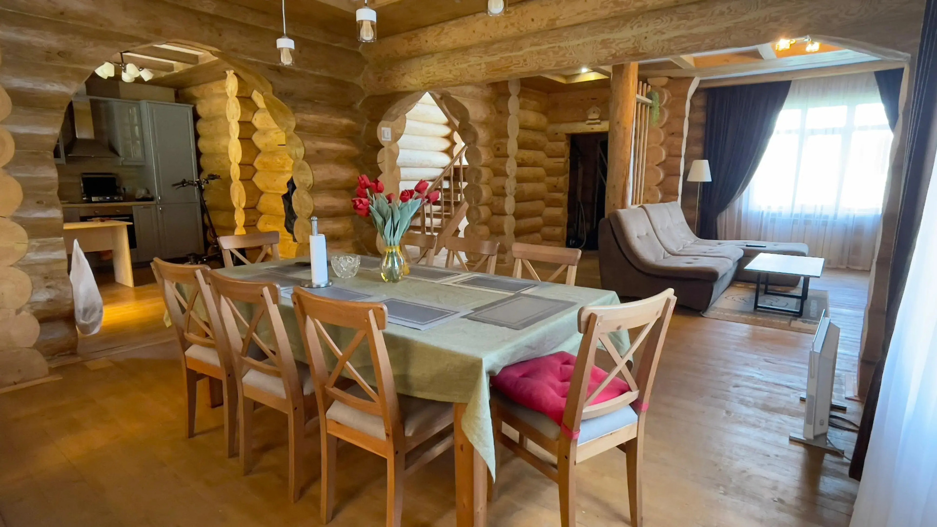 Частный дом Уютный дом в лесу у реки