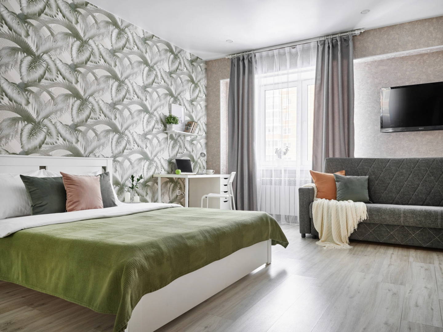 Апартаменты 9 min Airport Studio